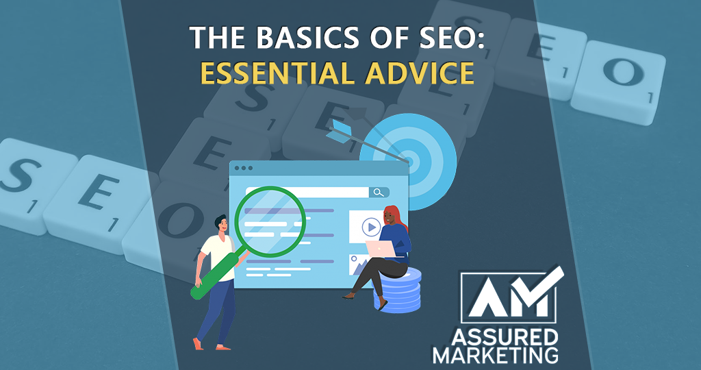 featured image for assured marketing blog on the basics of seo