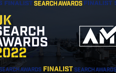 We’ve Been Nominated For A 2022 UK Search Award!